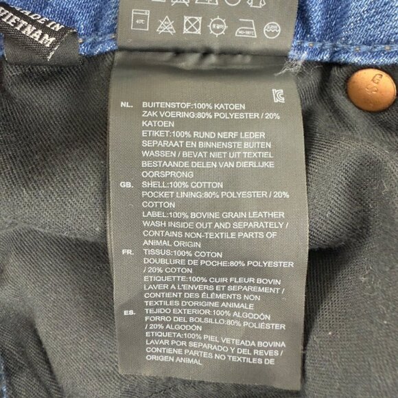 G Star RAW 3301 90’s Tapered Denim Jeans Women’s 26 x 32 US - Picture 9 of 16